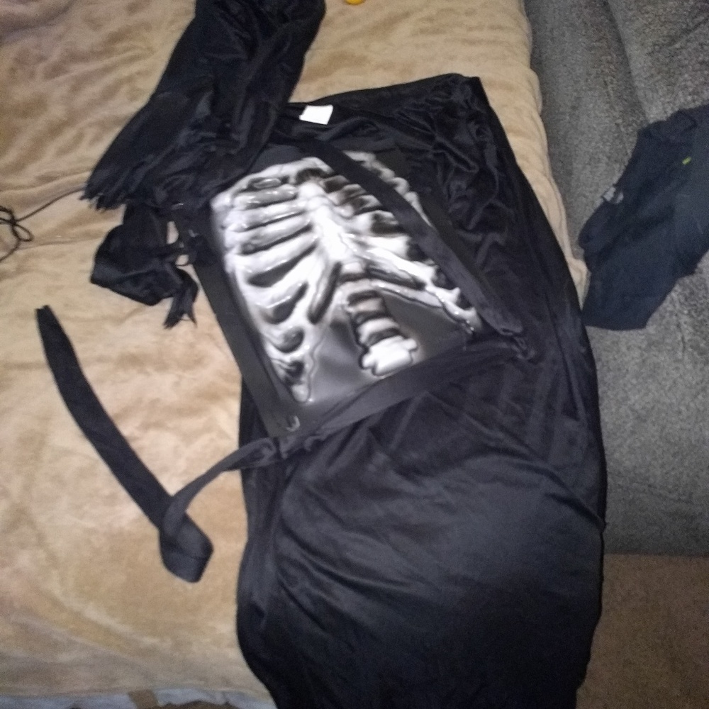 Boys skeleton costume